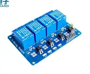 5PCS LOT 5V 4 Channel Relay Module Shield for font b Arduino b font ARM PIC