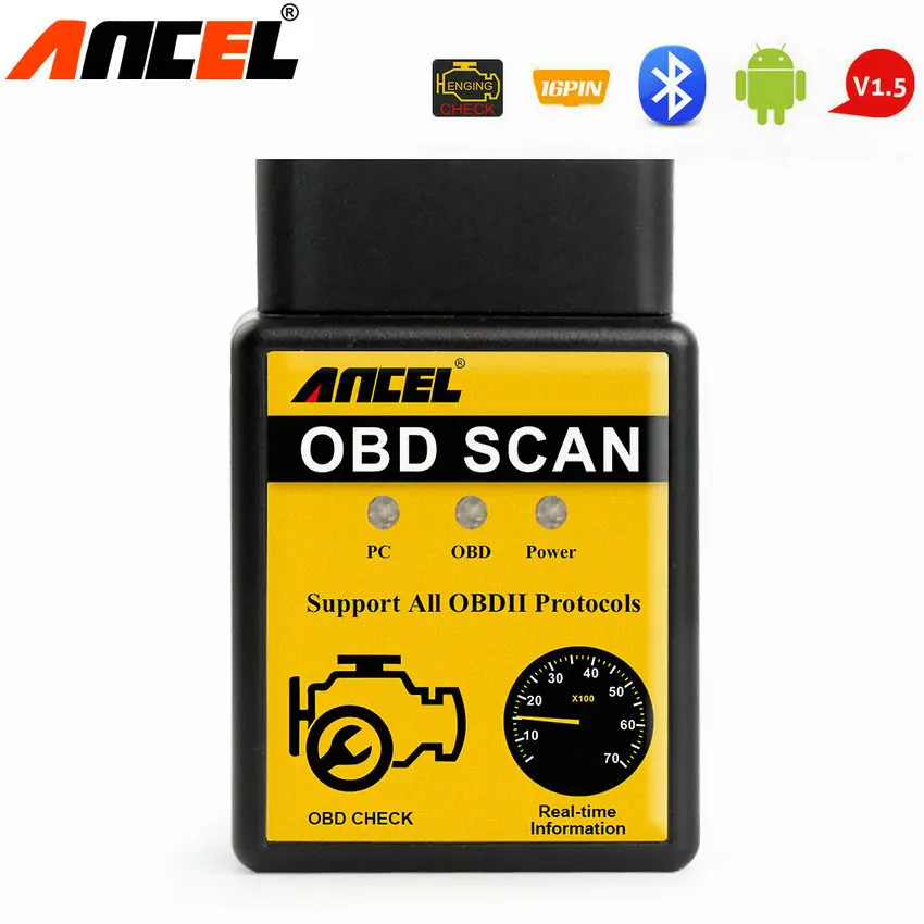 Prix pour Ancel MINI ELM327 V1.5 Bluetooth ELM 327 Version 1.5 OBD2/OBDII pour Android Couple Voiture Code Lecteur De Diagnostic Scanner outil Prix pour Ancel MINI ELM327 V1.5 Bluetooth ELM 327 Version 1.5 OBD2/OBDII pour Android Couple Voiture Code Lecteur De Diagnostic Scanner outil