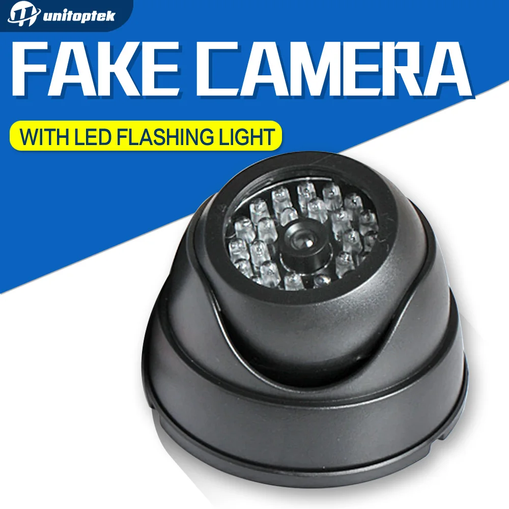 Buy Black Fake Dummy Camera With LED Flashing Lights