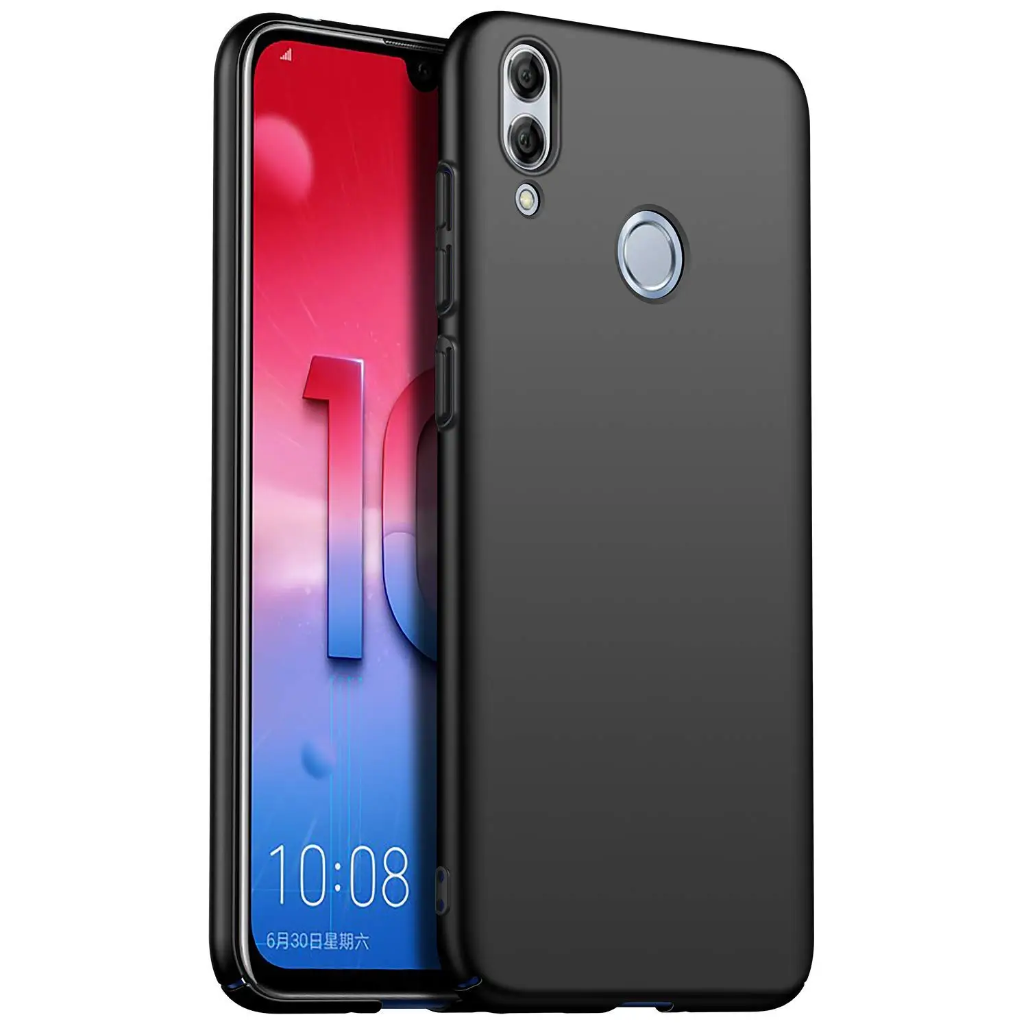 Ультратонкий матовый пластиковый чехол для Huawei P Smart + Plus Роскошный Жесткий Чехол