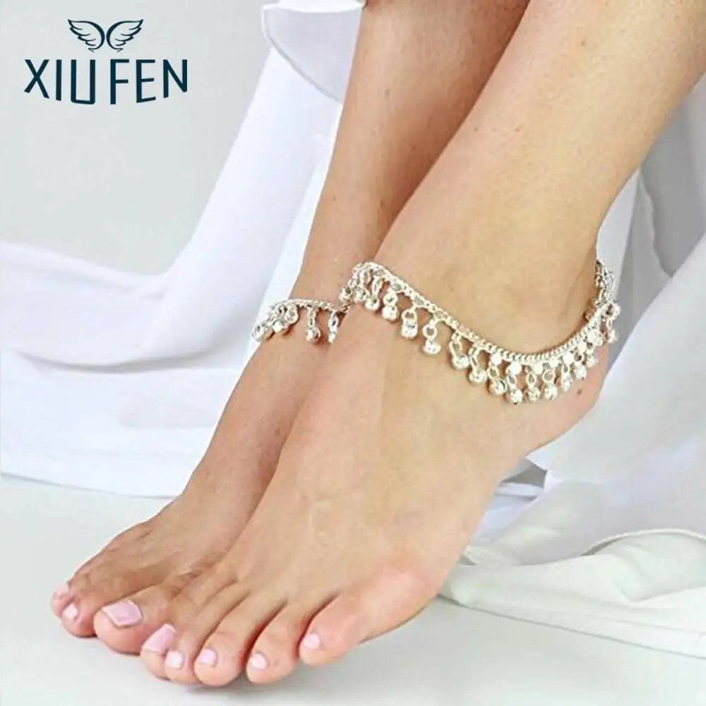 XIUFEN ankle bracelet Indian Belly Dance Anklet women anklet chain with