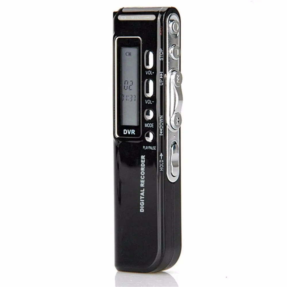 LESHP R10 Mini 8 GB Digital Audio Voice Recorder Long Time USB With LCD Screen Display Built-in Speaker Support Music Playing