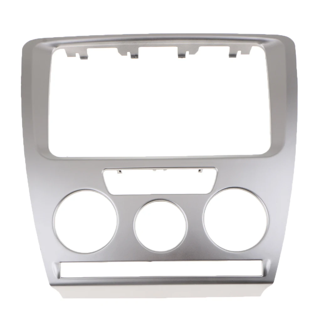 Dash Kit Double Din Installation Trim Fascia Board (2-Din) for Skoda Octavia 2007-2009
