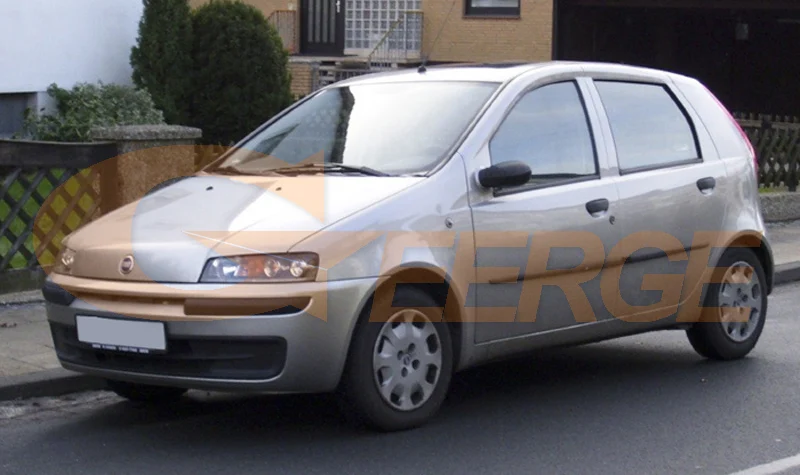 Для FIAT PUNTO Mk2 1999 2000 2001 2002 2003 фары отличное Ультра яркое освещение CCFL ангельские глазки комплект Halo Кольцо