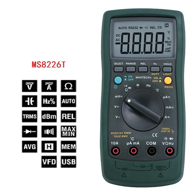 MASTECH MS8226T Direct current appliances with Digital Multimeter Auto