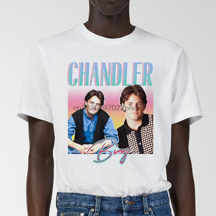 Chandler Bing|T-shirt| - AliExpress