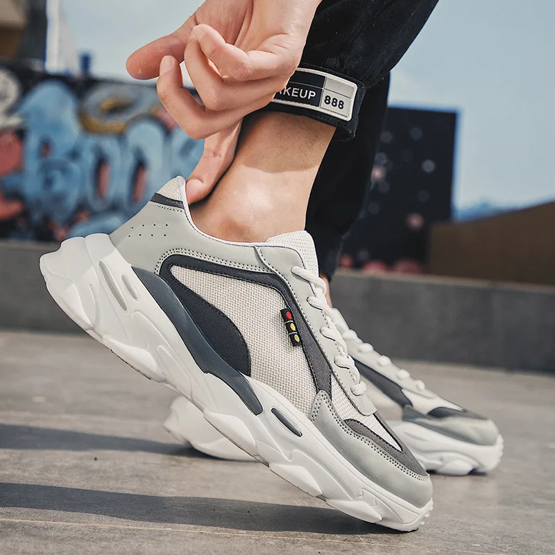 Male Shoe Dad Shoe Leisure Time Run Motion Mens Shoes Casual Men Masculino Adulto Sneakers Zapatos De Hombre Trainers Scarpe