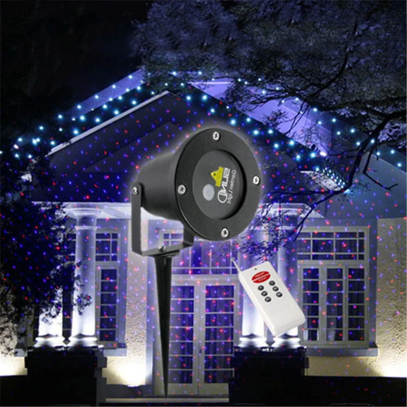 Top IP68 Waterproof Elf Christmas Lights Red Blue Moving Twinkle
