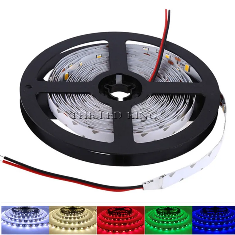 Водонепроницаемая светодиодная лента SMD 2835 RGB 5 м 300 светодиодов 12 В постоянного