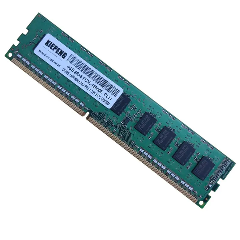 8 ГБ 2Rx8 PC3-12800E оперативная память 4 Гб DDR3 1333 МГц ECC небуферизированная память для Dell Precision Workstation T7500 PowerEdge R510 R515 сервер