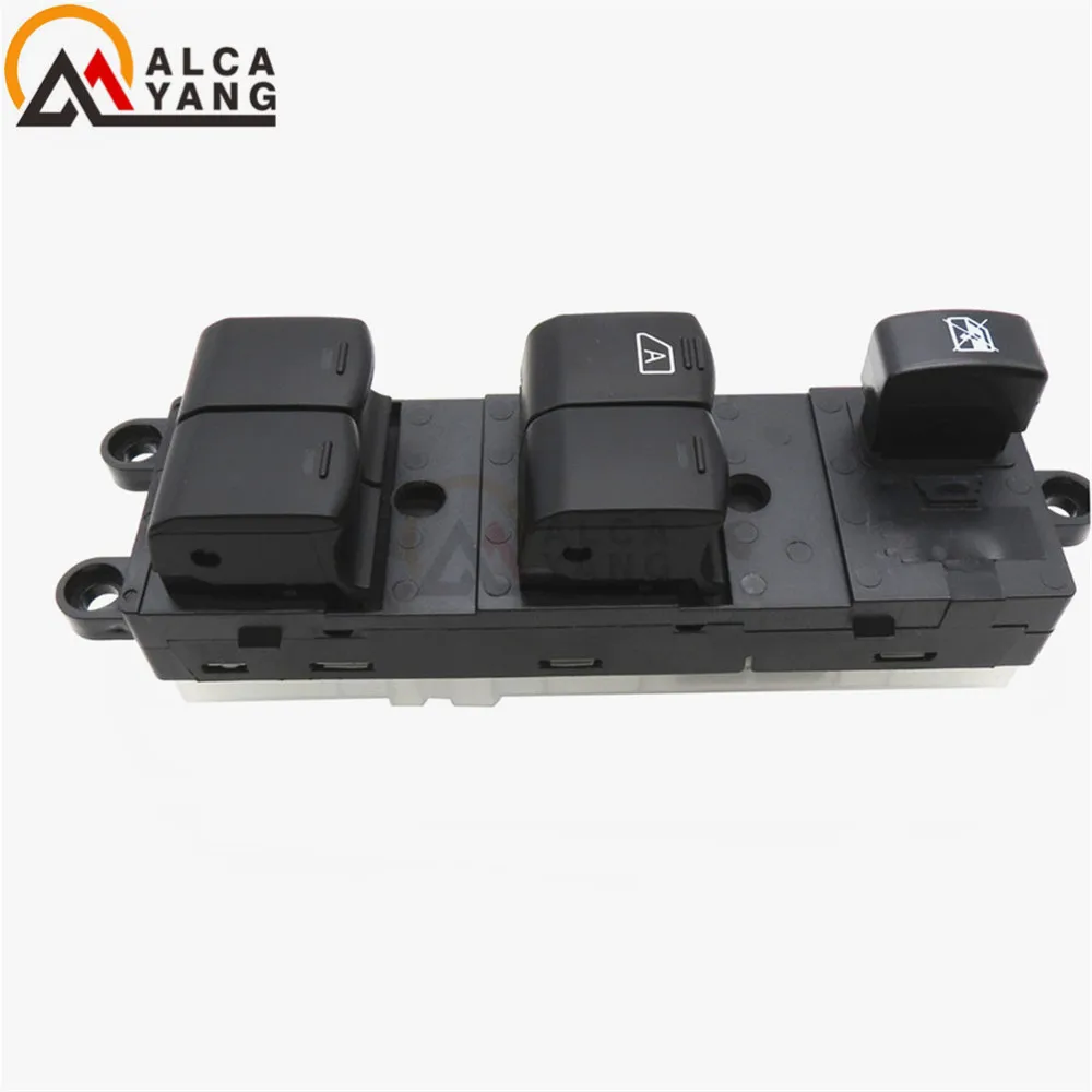 Malcayang Schalter Fensterheberschalter For Nissan Qashqai J10 2.0 dCi 4WD Navara D40 Vehicles Car QZ 25401-JD001 