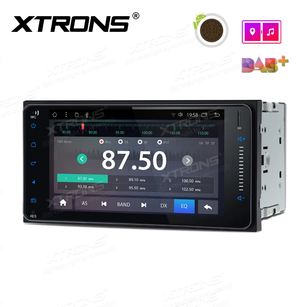 XTRONS 7 &quotандроид 8 1 автомобильный стереоплеер gps радио для Toyota RAV4 VIos Hilux Terios Avanza