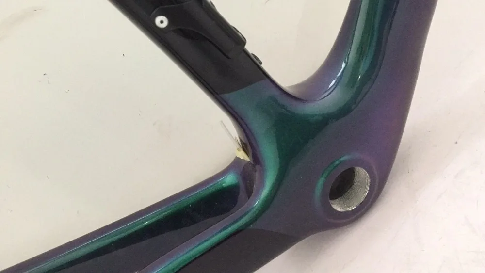 

carbon frame road bike blue black Chameleon bike frame with bb30/bb68/pf 30 made in taiwan 49/52/54/56/58cm veg bike frameset