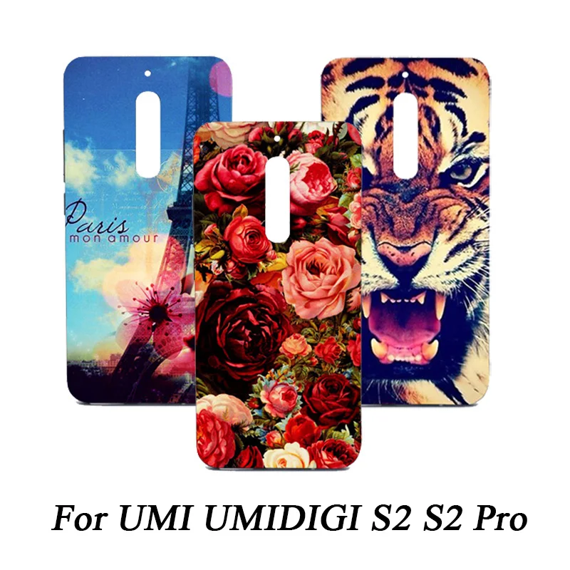 

High Quality Printed Flowers animals Towers design TPU Phone case For UMI UMIDIGI S2 S2 Pro Cover 6.0'' patterns case for umi S2