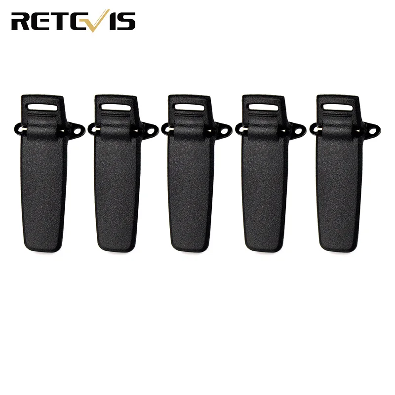 5 шт. Зажим для ремня для Retevis RT3 RT3S TYT MD-380 DMR Радио Walkie Talkie J9110T