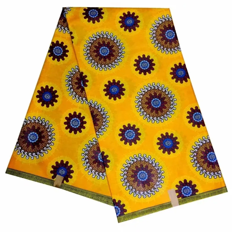 

nigerian sewing materials ankara fabric african real wax print high quality java wax fabric wholesale 6 yard/lot SMT093019
