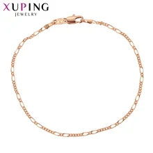 11.11 Deals Xuping Fashion Exquisite Bracelet Jewelry With Environmental Copper for Women Thanksgiving Gift S80,