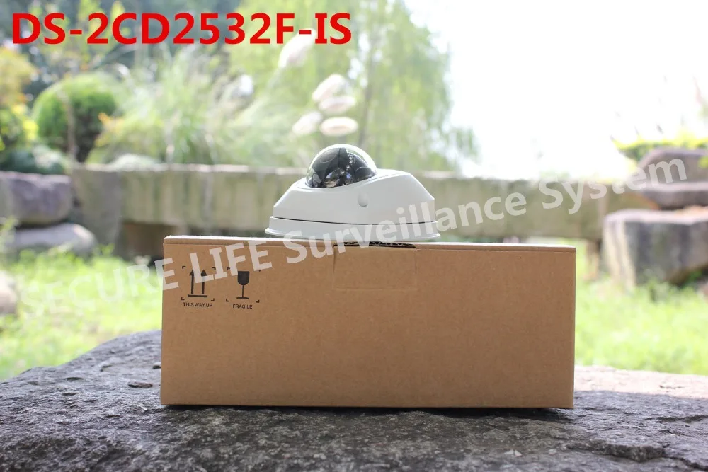 DS-2CD2532F-IS Multi-language Full HD1080p two -way audio DWDR IR Network mini POE IP security cctv dome Camera Wholesale Construction & Real Estate