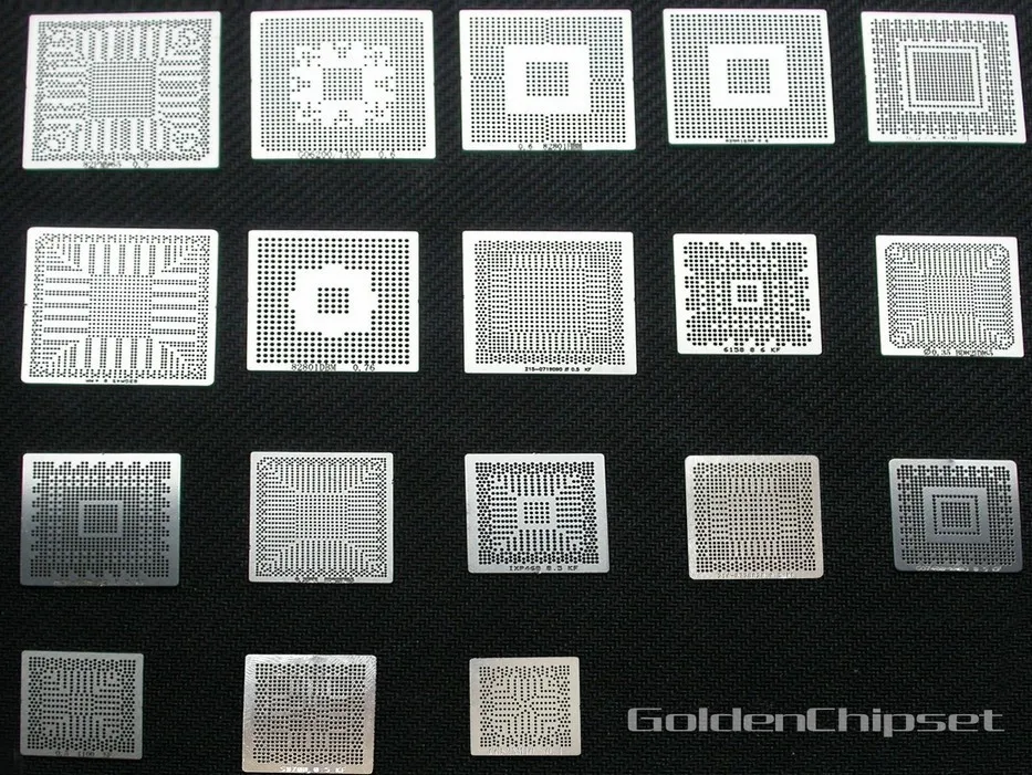 

18PCs Direct Heated BGA Stencil Template in most Commonly MCP67MV-A2 G84-603-A2 with free shipping + tracking number