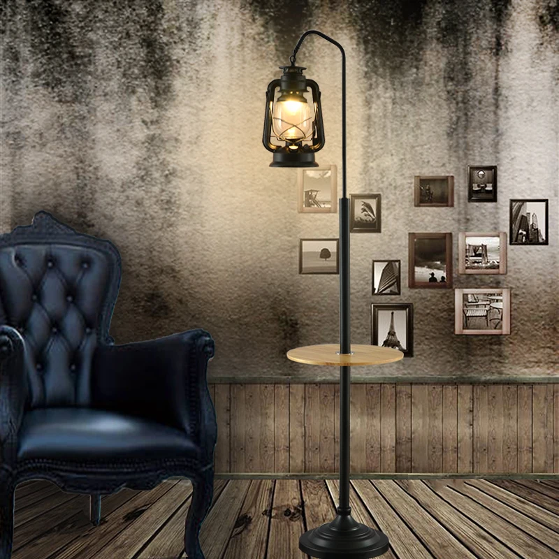 

Classical simplified and retro nostalgic kerosene floor lamps standing staande lamp led nordic floor lamps for living room Vloer