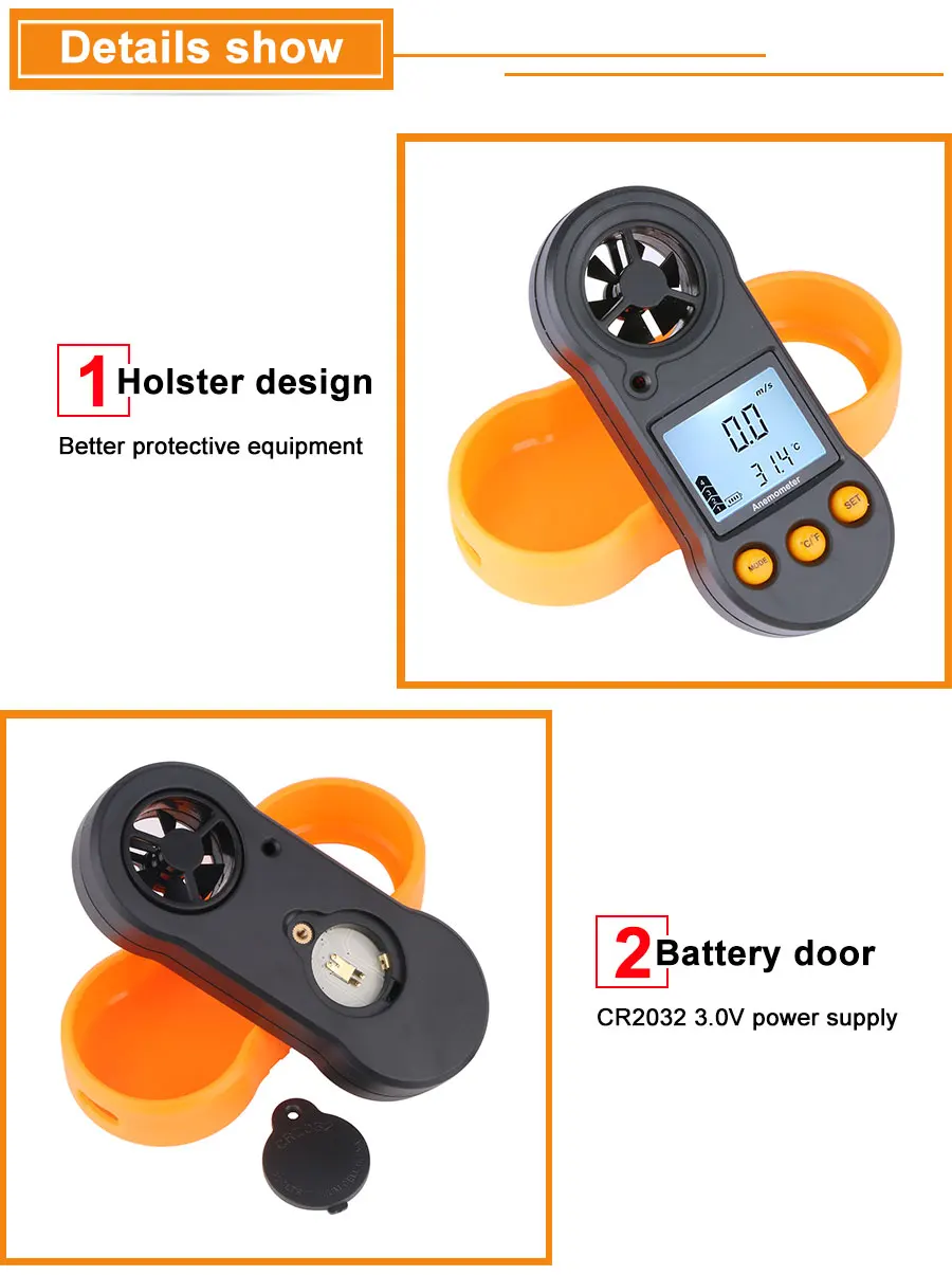TTLIFE RZ 818 переносной Анемометр Anemometro Термометр GM816 измеритель скорости ветра Измеритель ветра 30 м/с ЖК-цифровой Ручной инструмент