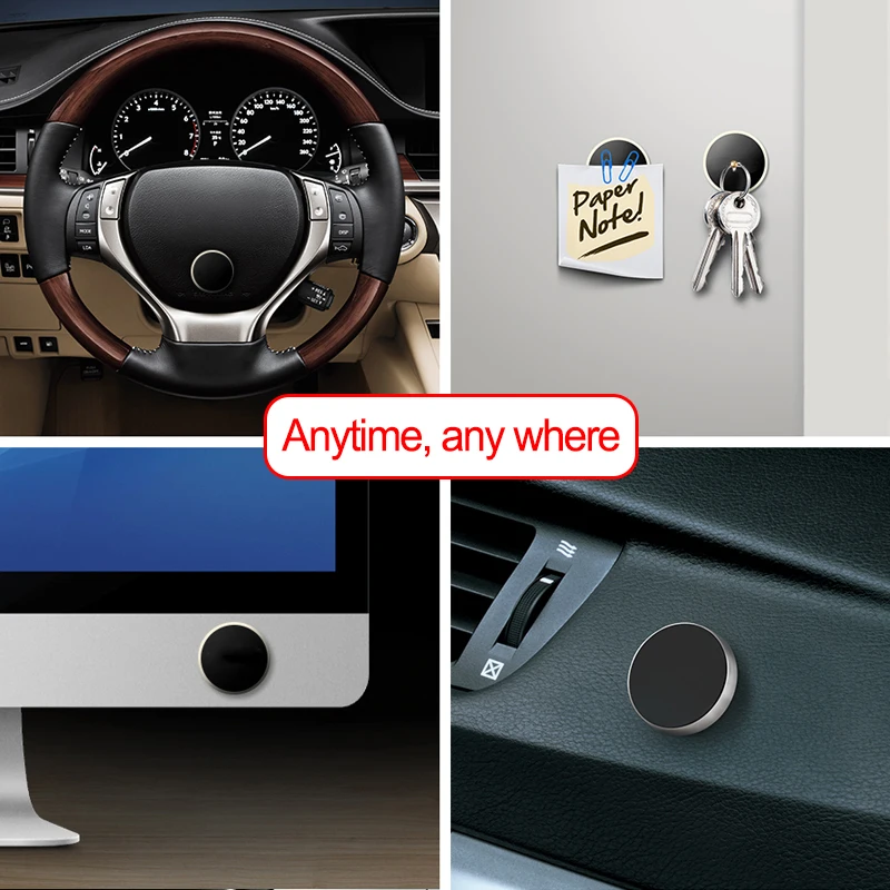 Металлический магнитный автомобильный держатель для мобильного телефона, настенный держатель, поддержка магнита, планшет, автомобильная приборная панель, держатель для навигатора для iPhone, Xiaomi, huawei