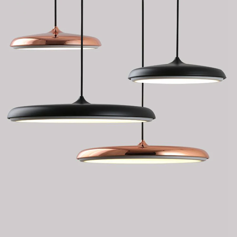 

Scandinavian LED Pendant Light Modern Art Restaurant Simple Design Bar Creative UFO Pendant Lamp