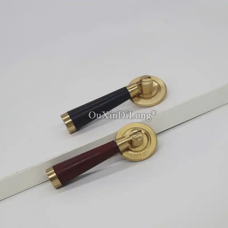 Top Designed 10pcs Brass Classical Annatto Kitchen Cabinet Pulls