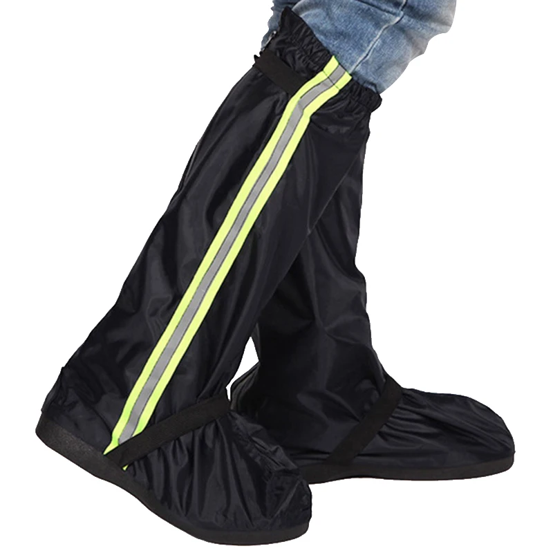 

new Waterproof Motorcycle Bike Shoe Covers Reusable Cycling Shoe Protective Gear Snow Rain Boot Shoe Cover FK88