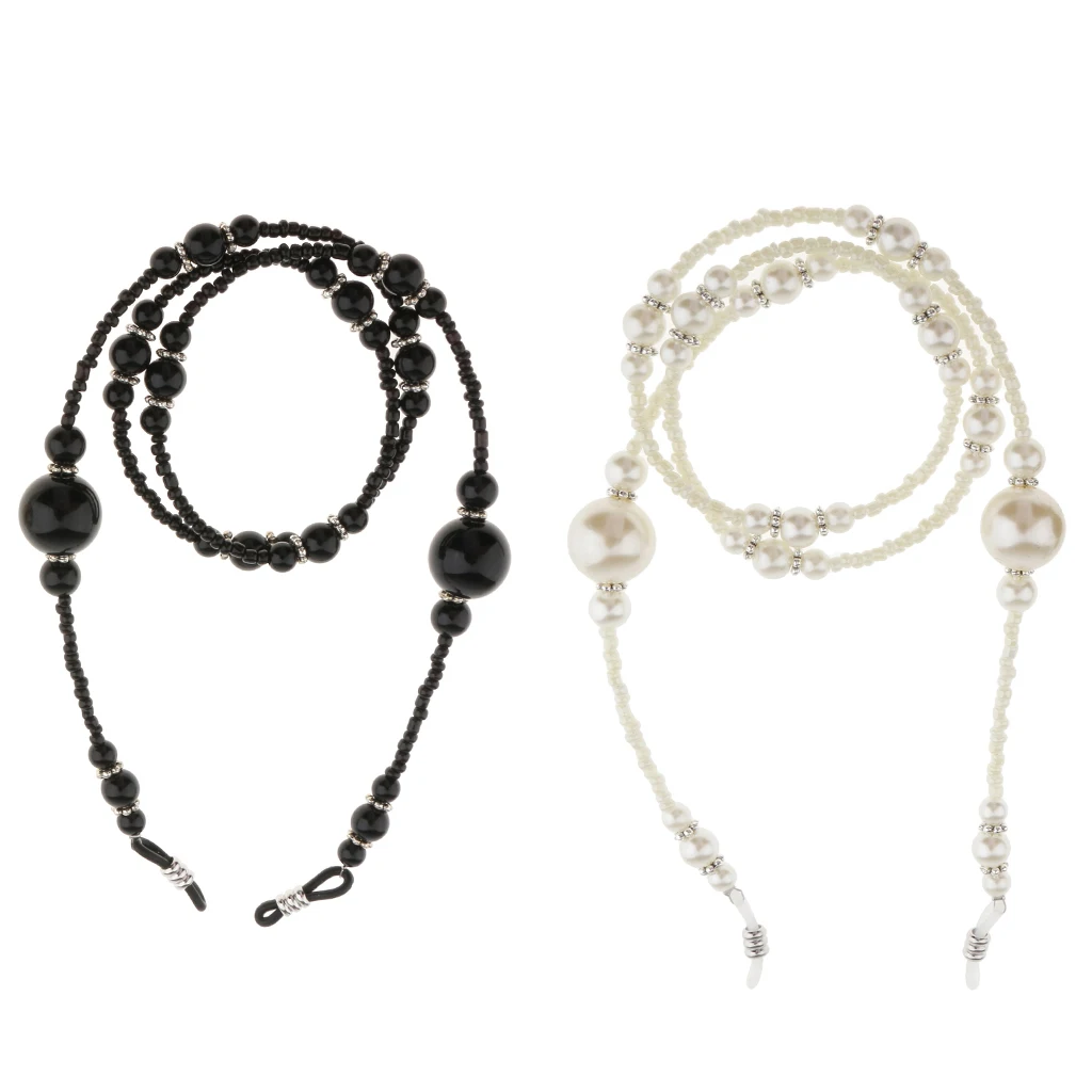 

1pcs Eyeglass Holder Necklace Beaded Glass Eyeglass Chain - Fashion Necklace for Eye Glasses Reading Glasses Sunglasses