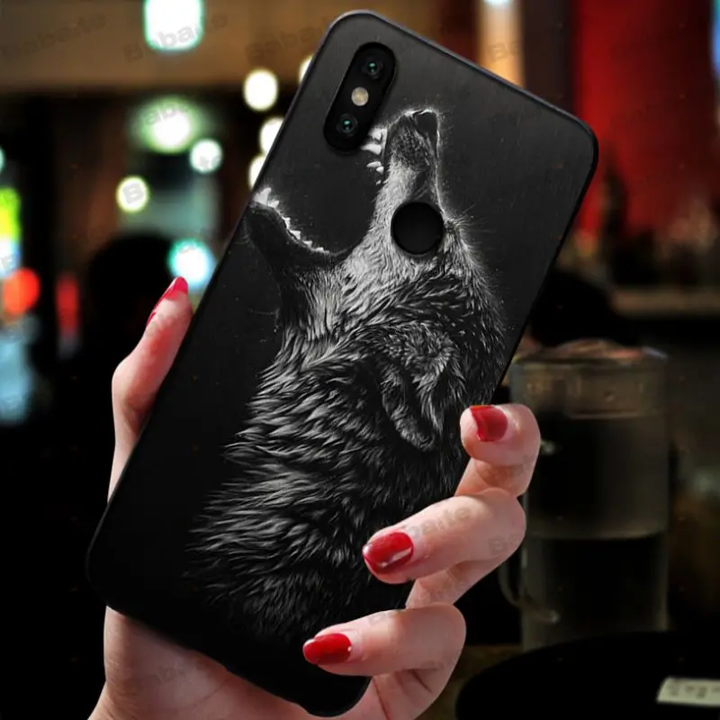 cool wolf face