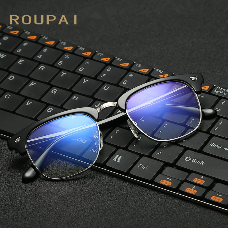 

ROUPAI anti blue light glasses computer gaming glasses men women blocker blocking glasses ray Goggles lentes para computadora