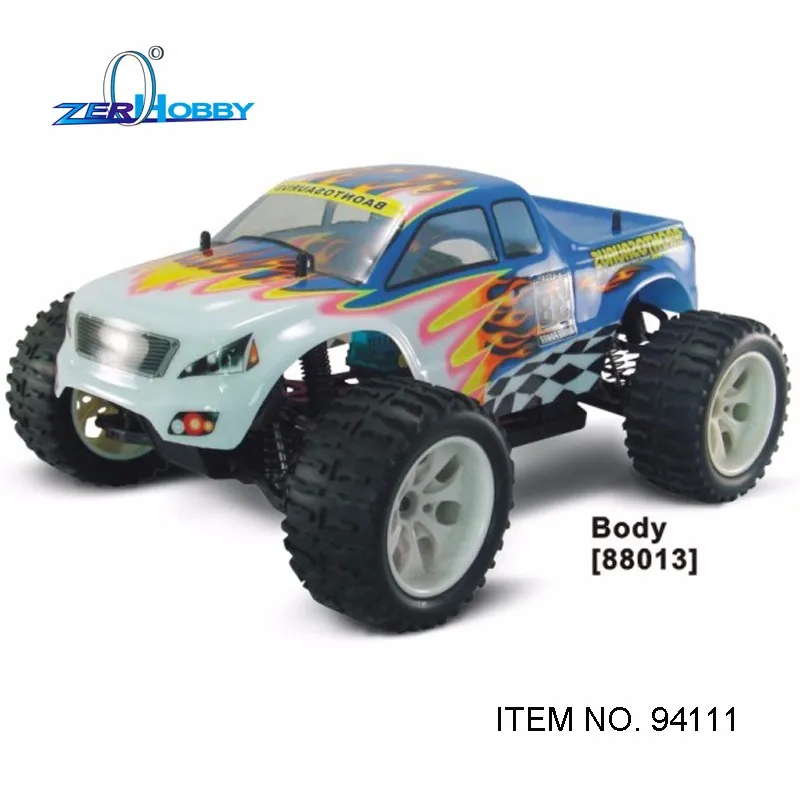 HSP RC игрушечных автомобилей 1/10 Масштаб Электрические Monster Truck матовый RC540 двигателя 7.2 В 1800 мАч батареи(пункт № 94111