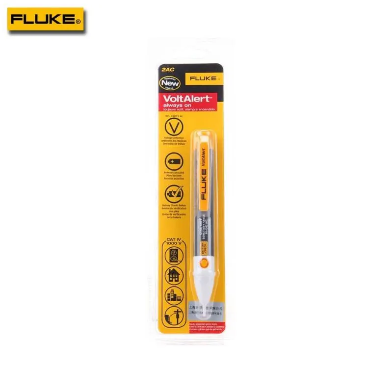 

Fluke 2AC VoltAlert Non Contact Voltage VoltAlert Detector Pen 200-1000V Tester Stick