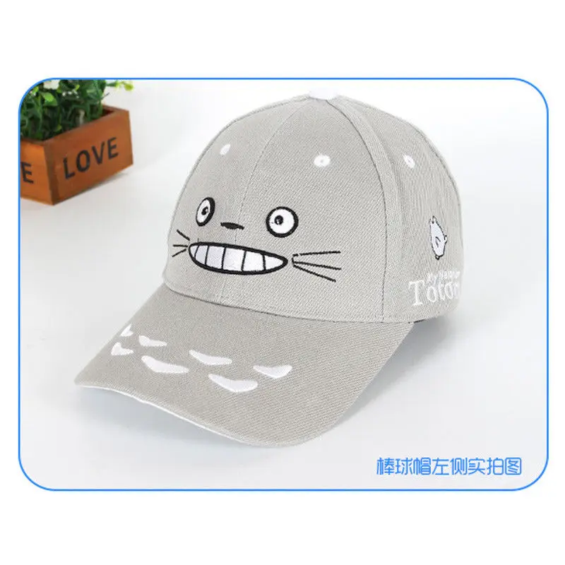 Аниме Мой сосед Тоторо спортивная бейсболка Peaked/Snapback/Кепка для пляжного отдыха