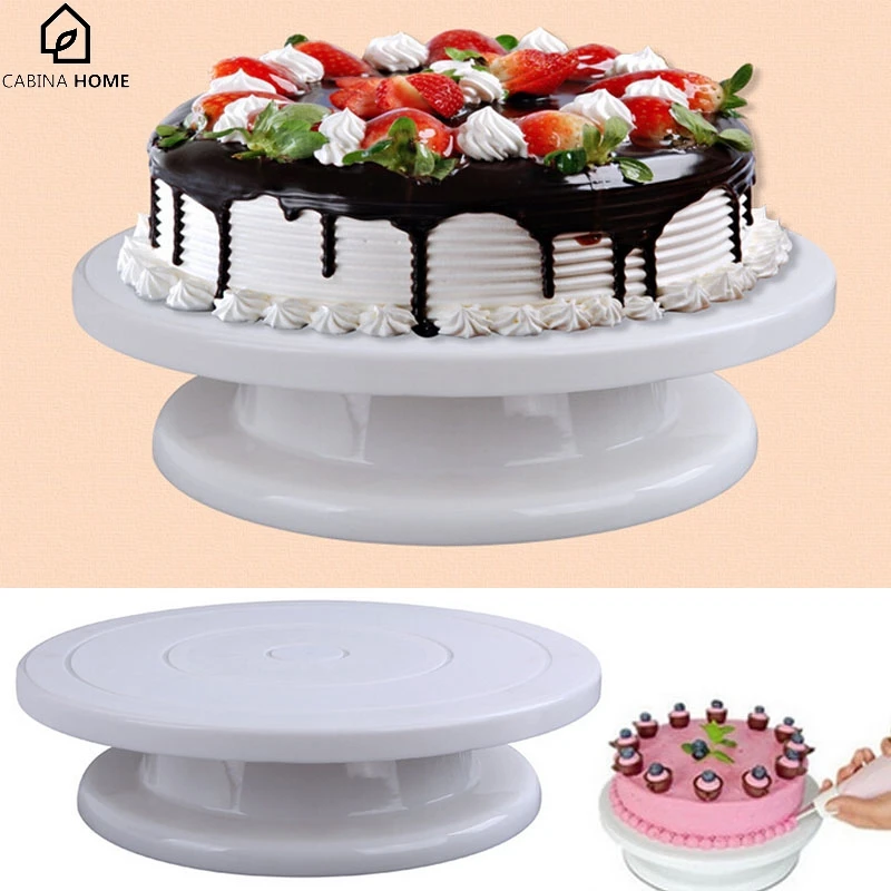 Rotating Cake Icing Stand Rotating Cake Icing Stand