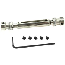 Металлический задний Средний приводной вал универсальный аксессуары для трансмиссии комплект для Fy-01/02/03/04/05 Wltoys 12428 12423 12628 Rc автомобиль