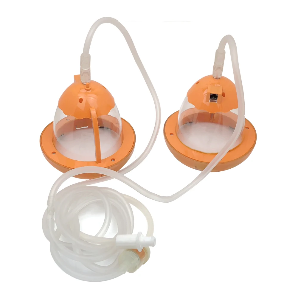 

Silicon Pipe Breast Cups Connection with Y shape Connector for Breast Enlarge Beauty Device Vacuum Cupping Therapy Machine