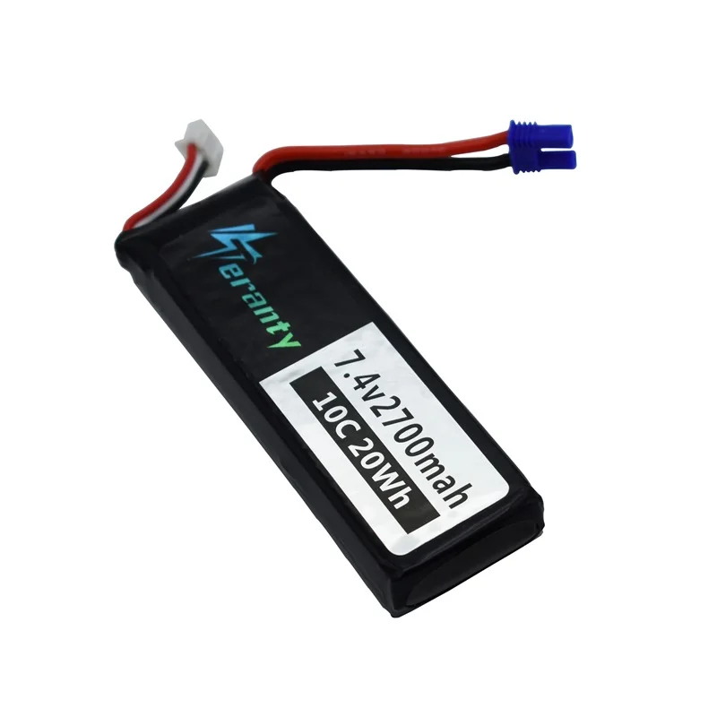 7 4 В батарея для Hubson H501W H501S H501C v 2700mAh lipo 10C 20WH RC Qaudcopter Drone Запчасти 2s V EC2|Детали и