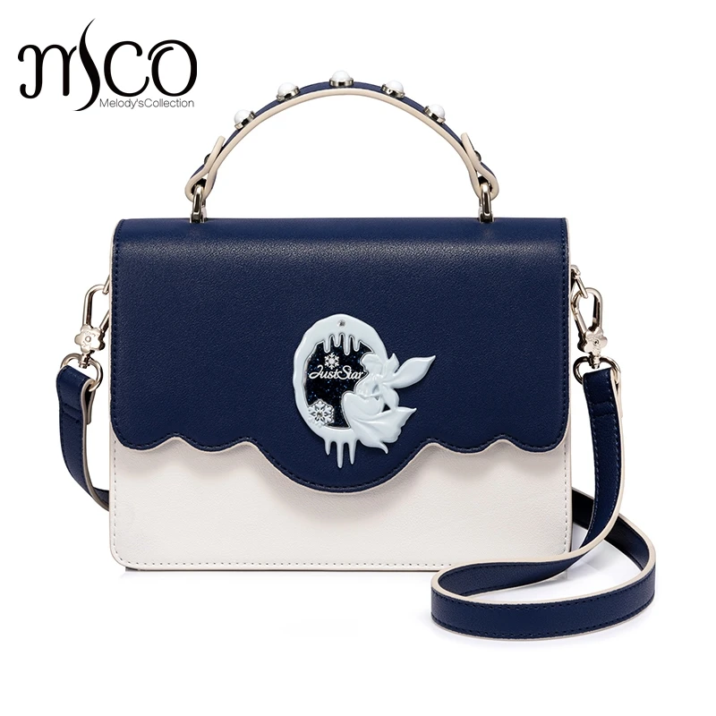 

Brand designer Snow Queen Rivet PU leather luxury handbags women shoulder bags crossbody bags Sac a Main femme de marque