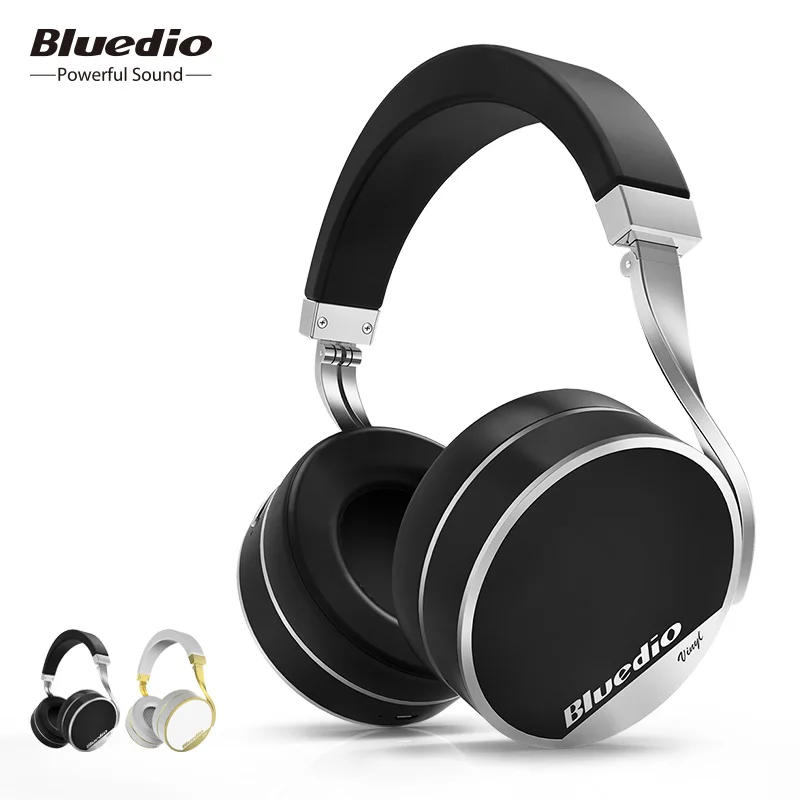

Bluedio Vinyl Plus bluetooth headset wireless over ear headphones with microphone for music phone headsets