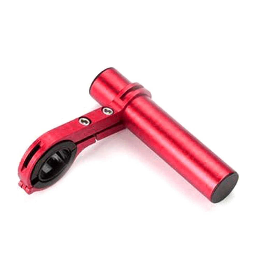 Велосипедный велосипедный руль кронштейн-держатель для лампы удлинитель MTB крепление для велосипеда расширение спортивный велосипед велосипедный светильник аксессуары - Цвет: Красный