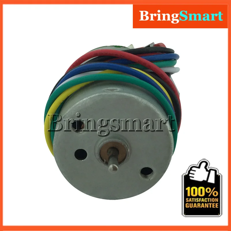 

Bringsmart Motor Encoder High Speed Motor 12V DC Permanent Magnet Motor 4300rpm Adjustable Speed Smart Car Toy Motor 6V 24V