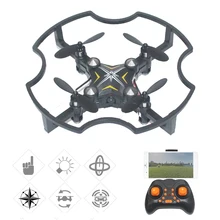 Eboyu f17w 2.4 ГГц Мультикоптер Дрон Wi-Fi FPV-системы 0.3mp Камера w/высота Удержание RC Мини Quadcopter селфи карман drone RTF