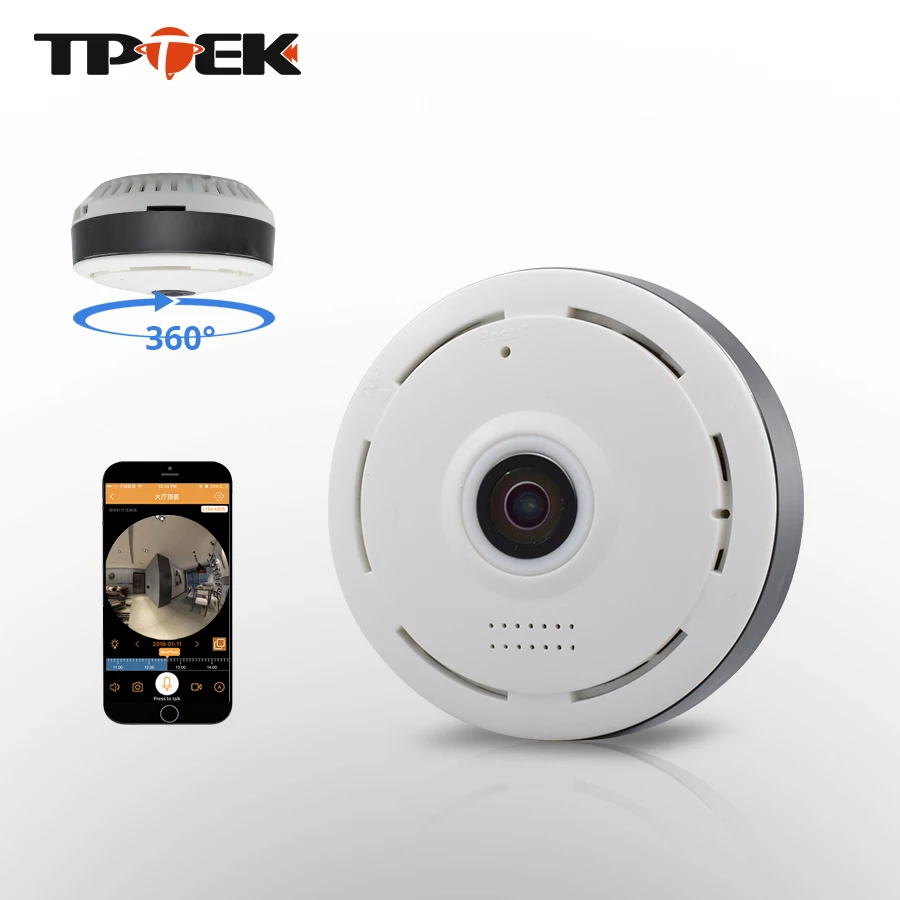 

1.3MP IP Camera Wi-fi 960P Wireless Panoramic WIFI IP Camera FishEye Home Security CCTV Camara 360 Degree Surveillance Camara