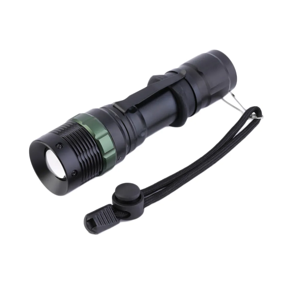 

High Power Super Bright 3000Lumen Zoomable LED Flashlight Torch Zoom Light Adjustable New