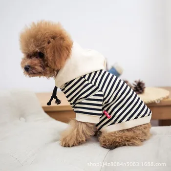

Spring New Clothes Puppy Dog Clothes Pet Leisure Sweater French Bulldog Puppy Clothes Dog Cats Hoodie Yorkshire Pet Supplies