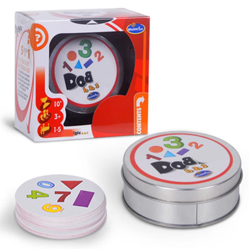 

2019 Spot It Cards Game Parent-child Board Game Card Game for Children Focus On training Parent-child Toys One Dripship