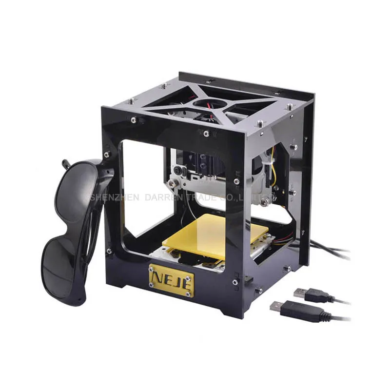 300mW USB DIY Laser Engraver Cutter Engraving Cutting Machine Laser Printer Engraving Wood