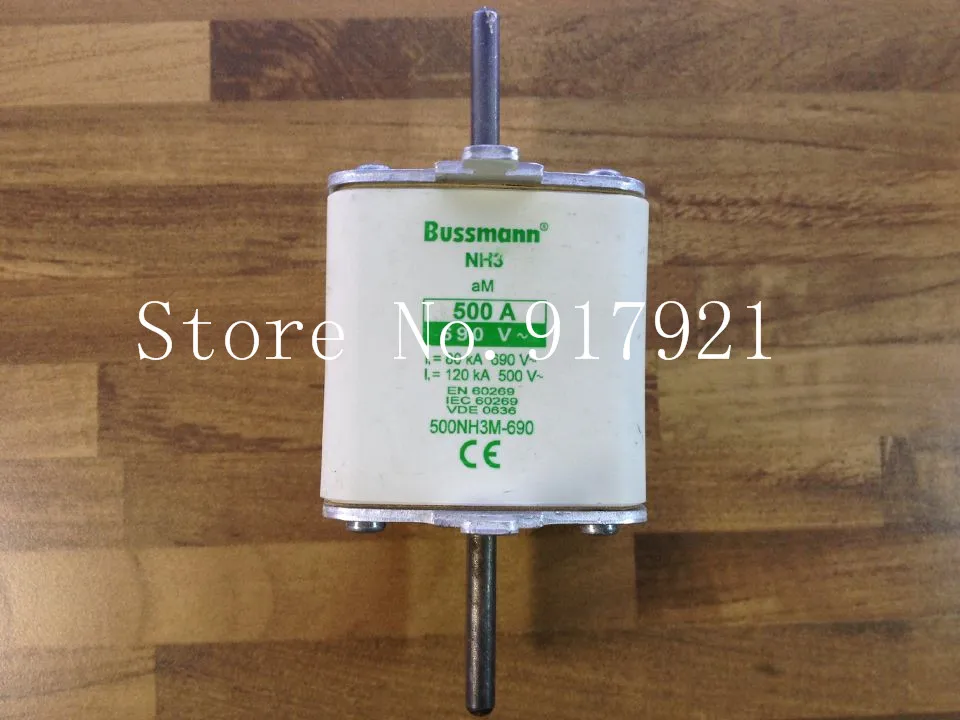 

[ZOB] The United States Bussmann NH3 500NH3M-690 500A690V fuse fuse original --2pcs/lot